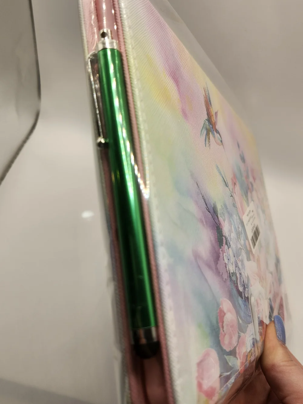 watercolor Hummingbird folio tablet protective case/For Amazon Fire HD 10&10Plus
